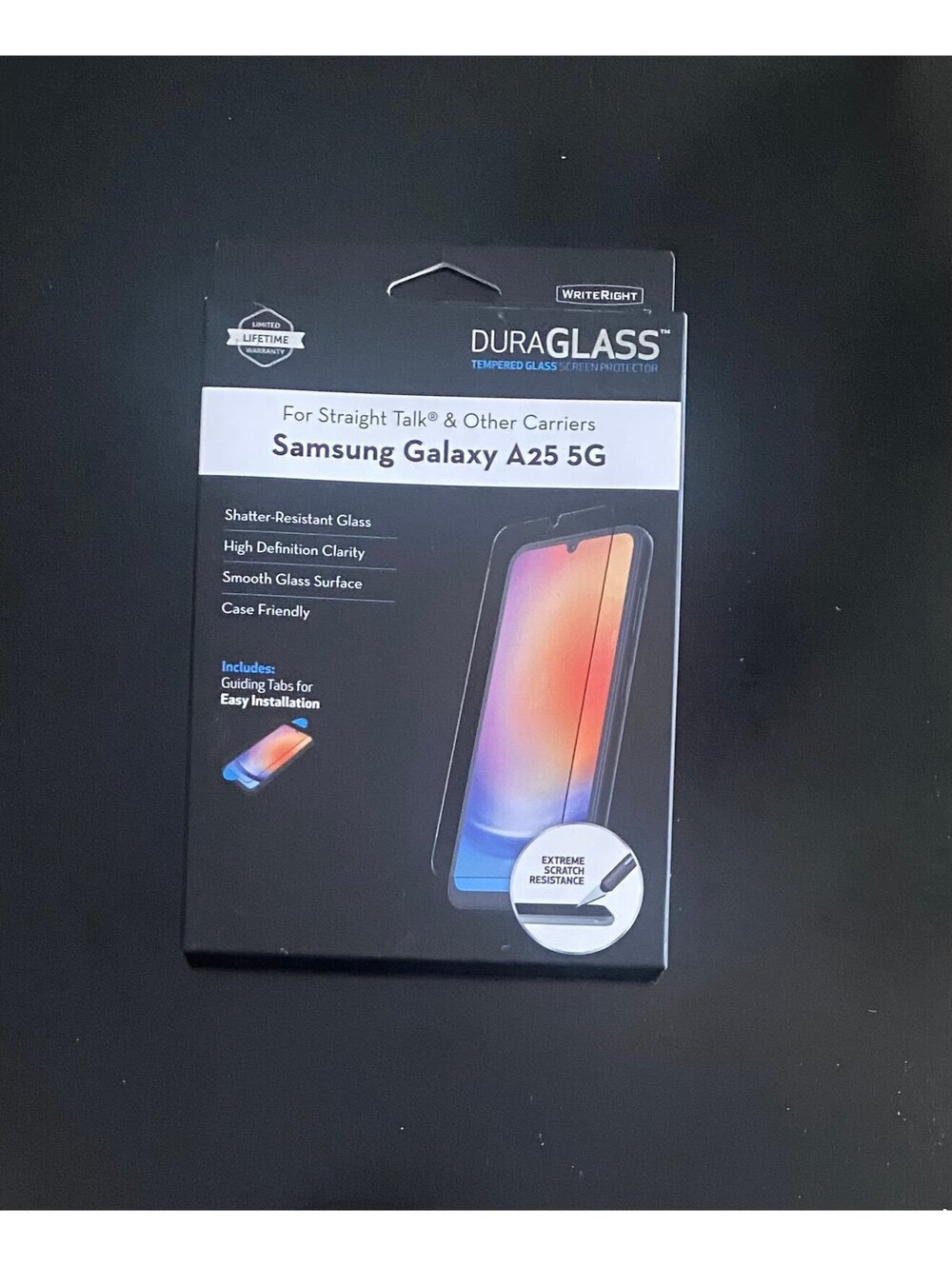 DuraGlass Tempered Glass Screen Protector for Samsung Galaxy A25 5G